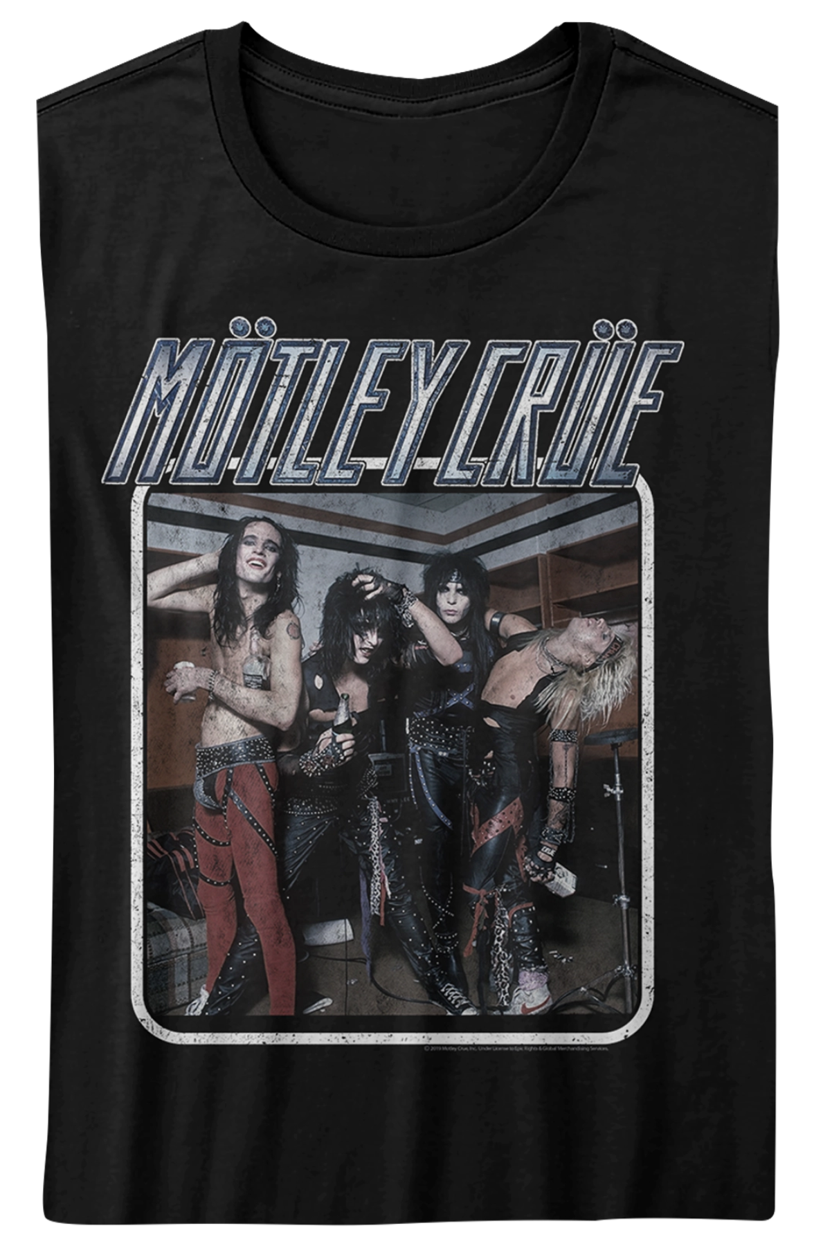 Ladies Group Photo Motley Crue Shirt