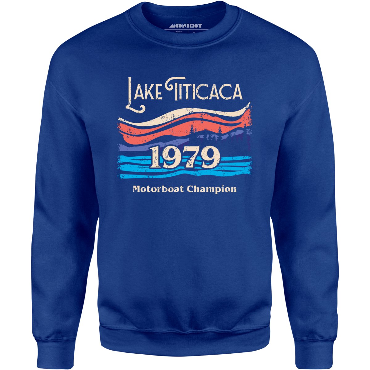 Lake Titicaca Motorboat Champion - Unisex Sweatshirt