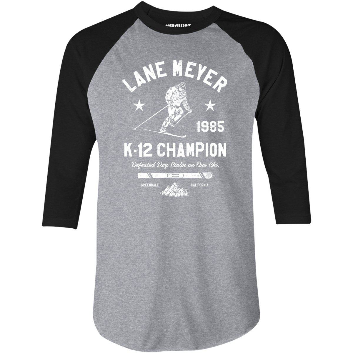 Lane Meyer K-12 Champion - 3/4 Sleeve Raglan T-Shirt