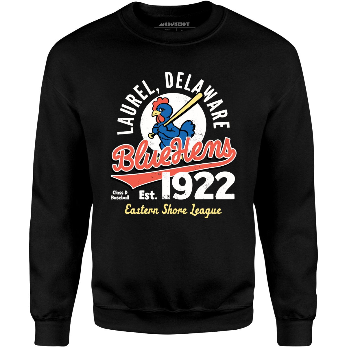 Laurel Blue Hens - Delaware - Vintage Defunct Baseball Teams - Unisex Sweatshirt