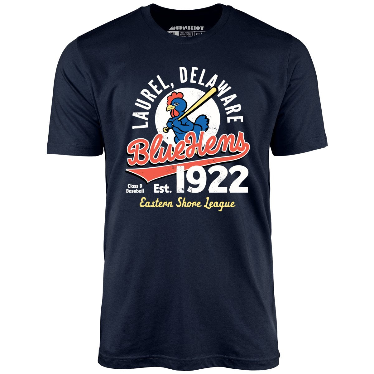 Laurel Blue Hens - Delaware - Vintage Defunct Baseball Teams - Unisex T-Shirt