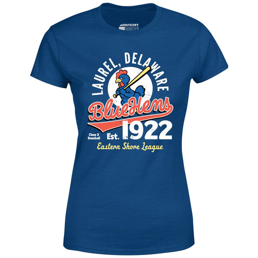 Laurel Blue Hens - Delaware - Vintage Defunct Baseball Teams - Women's T-Shirt