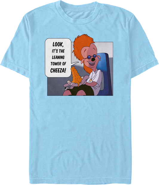 Leaning Tower Of Cheeza Goofy Movie T-Shirt