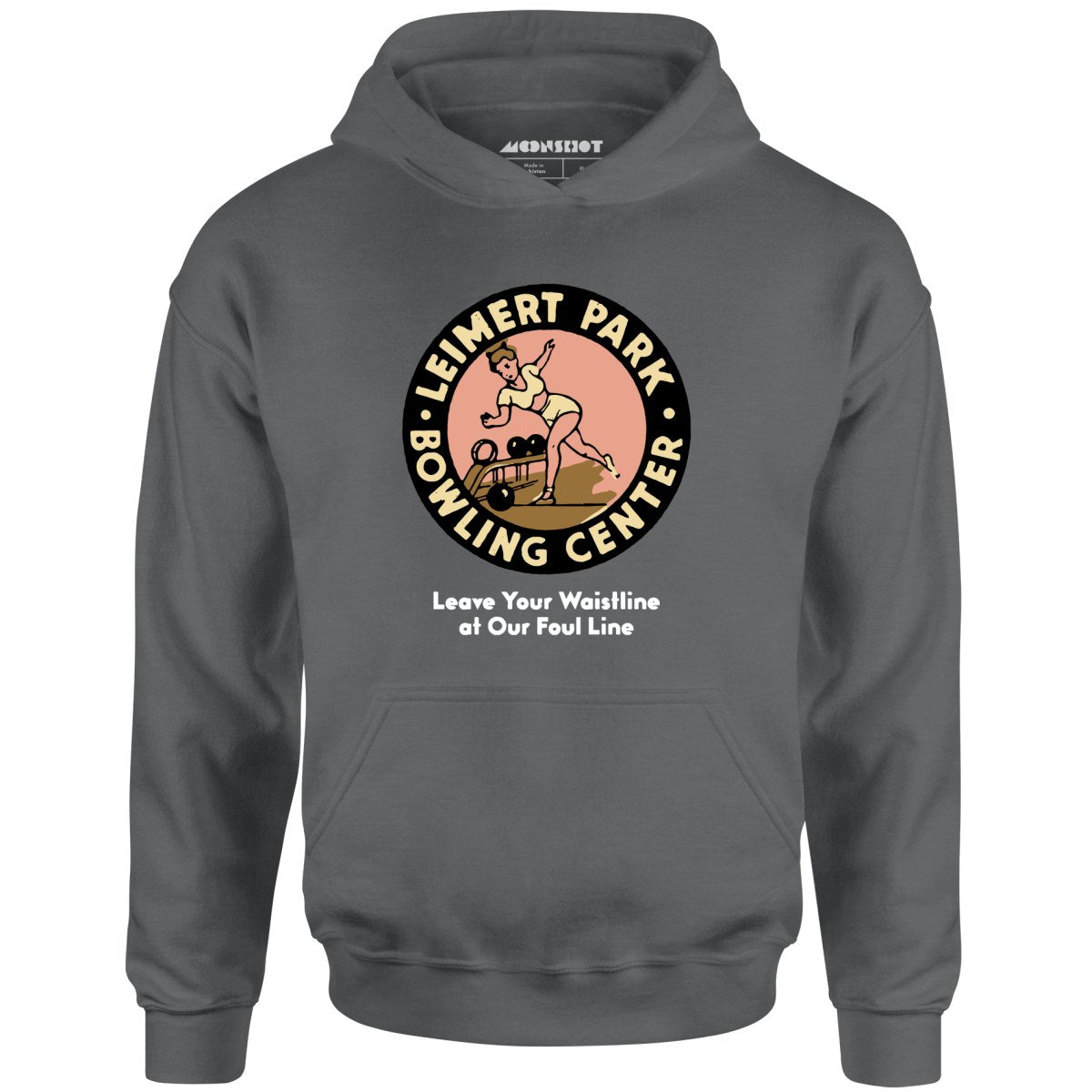 Leimert Park Bowling Center - Los Angeles, CA - Vintage Bowling Alley - Unisex Hoodie