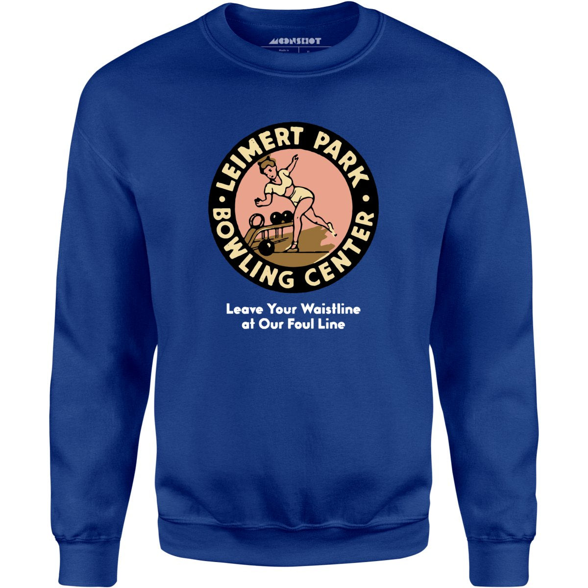 Leimert Park Bowling Center - Los Angeles, CA - Vintage Bowling Alley - Unisex Sweatshirt