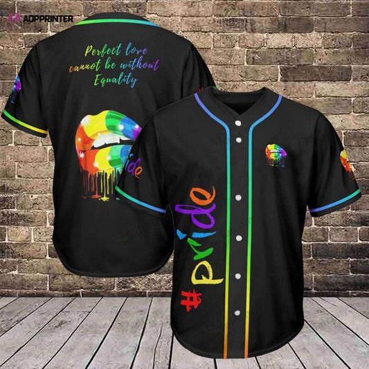 LGBT Pride Baseball Jersey 316 - QT204283Td Baseball Tee: Stand Out with Style! - Aopprinter