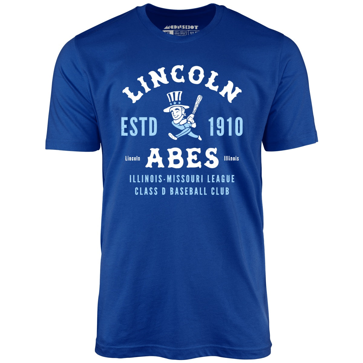 Lincoln Abes - Illinois - Vintage Defunct Baseball Teams - Unisex T-Shirt