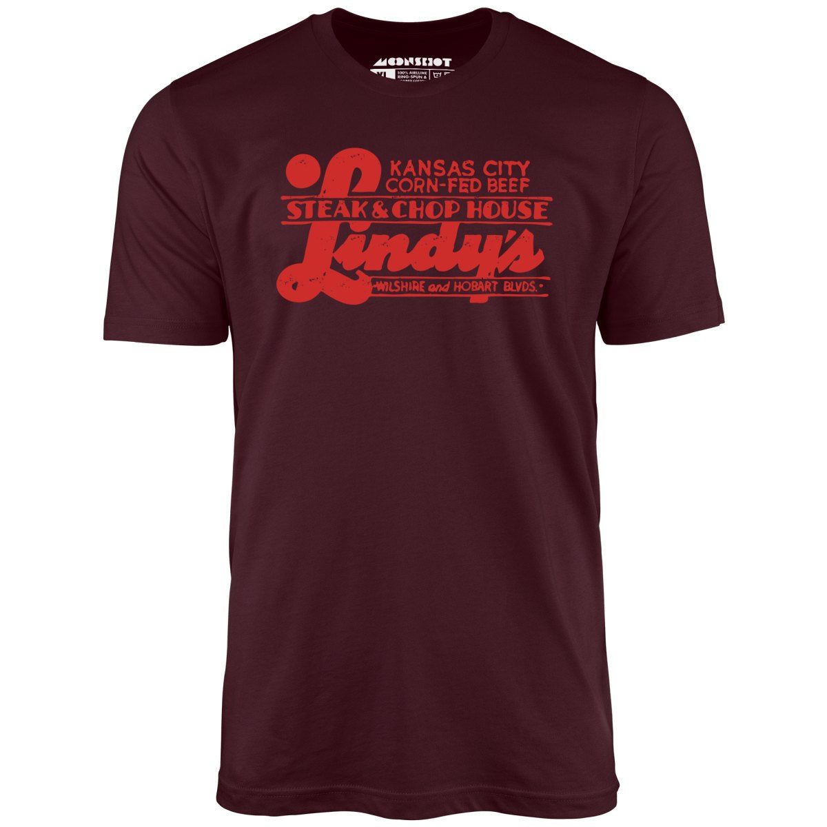 Lindy's Steak & Chop House - Los Angeles, CA - Vintage Restaurant - Unisex T-Shirt