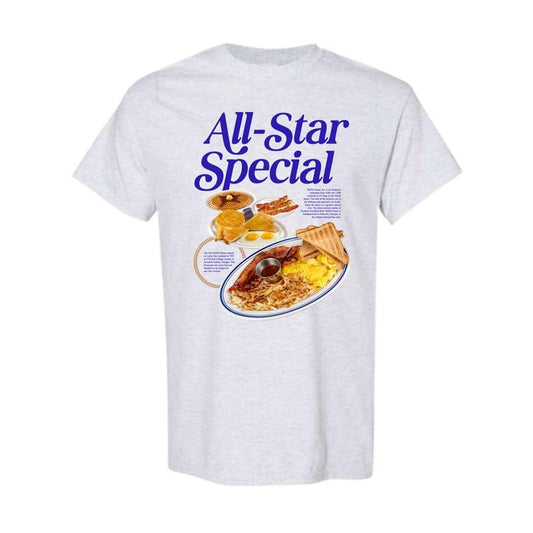 ll-Star Breakfast Unisex Tee Shirt Sweatshirts Hoodie - Full Size Full Color, Full Color, Full Size | InkThreadWorks.com