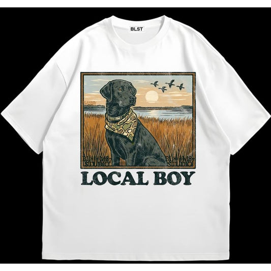 local boy T-Shirt Perfect for Active Days and Casual Style Vintage 90s Graphic Tee