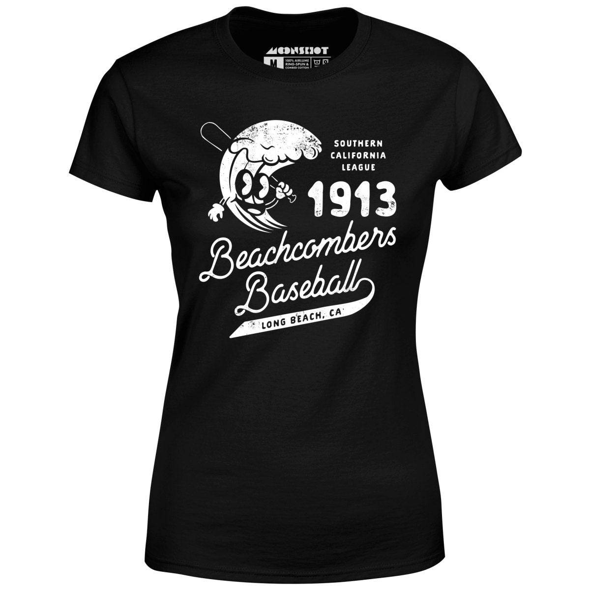 Long Beach Beachcombers - California - Vintage Defunct Baseball Teams - Women's T-Shirt