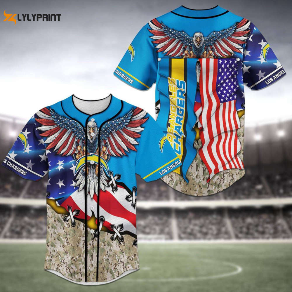 Los Angeles Chargers Baseball Jersey: Authentic Team Gear for Die-Hard Fans - lylyprint.com