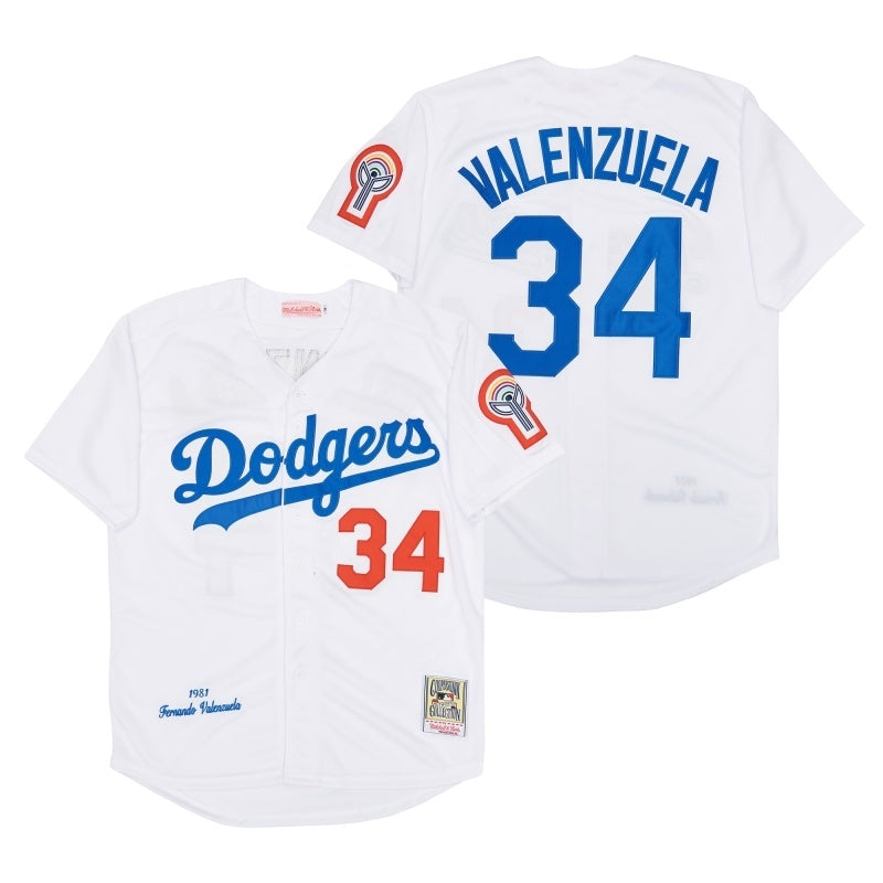 los angeles dodgers #34 fernando valenzuela Style 10