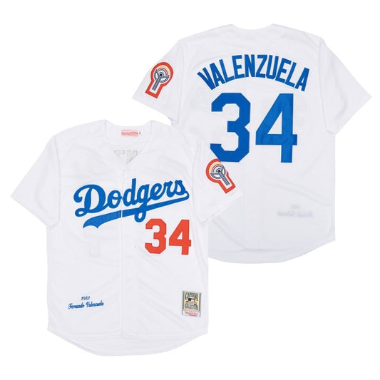 los angeles dodgers #34 fernando valenzuela Style 10