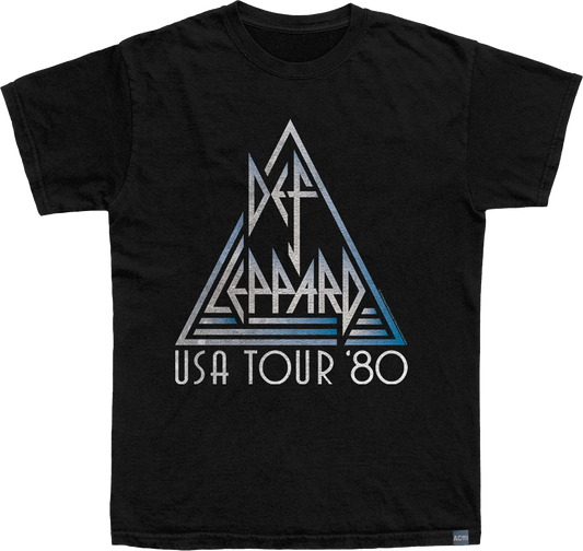 Made In USA Tour '80 Def Leppard T-Shirt