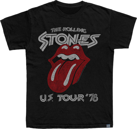 Made In USA US Tour '78 Rolling Stones T-Shirt
