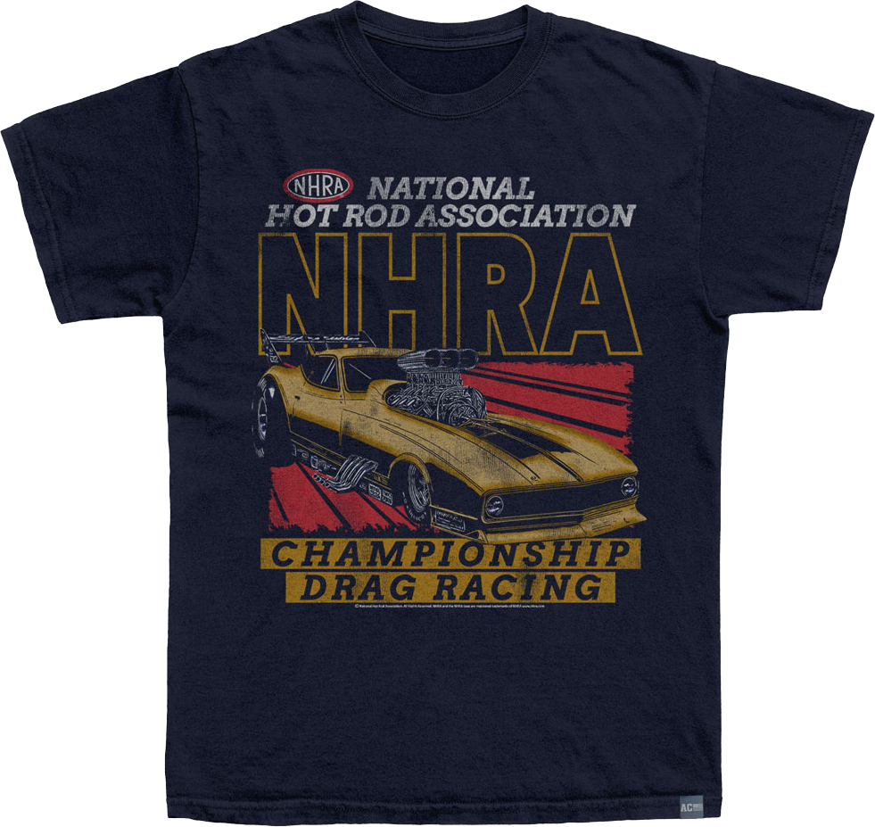 Made In USA Vintage Championship Drag Racing NHRA T-Shirt