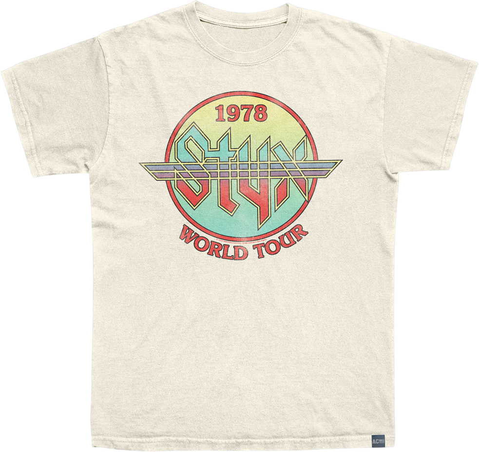 Made In USA World Tour 1978 Styx T-Shirt