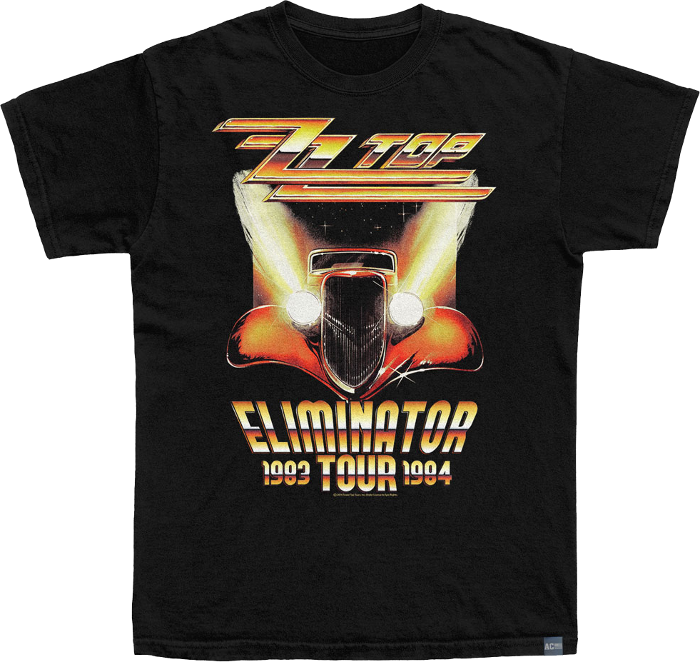 Made In USA ZZ Top Eliminator Tour T-Shirt