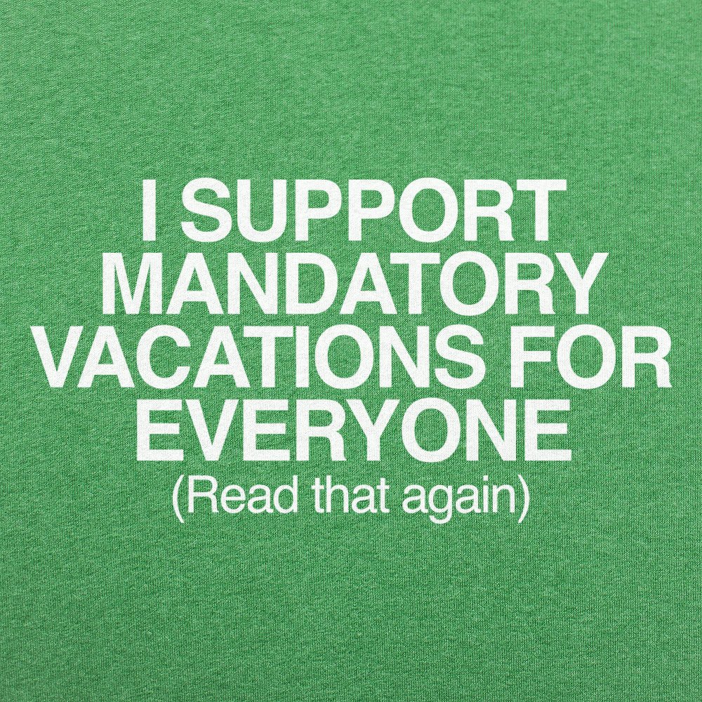 Mandatory Vacations