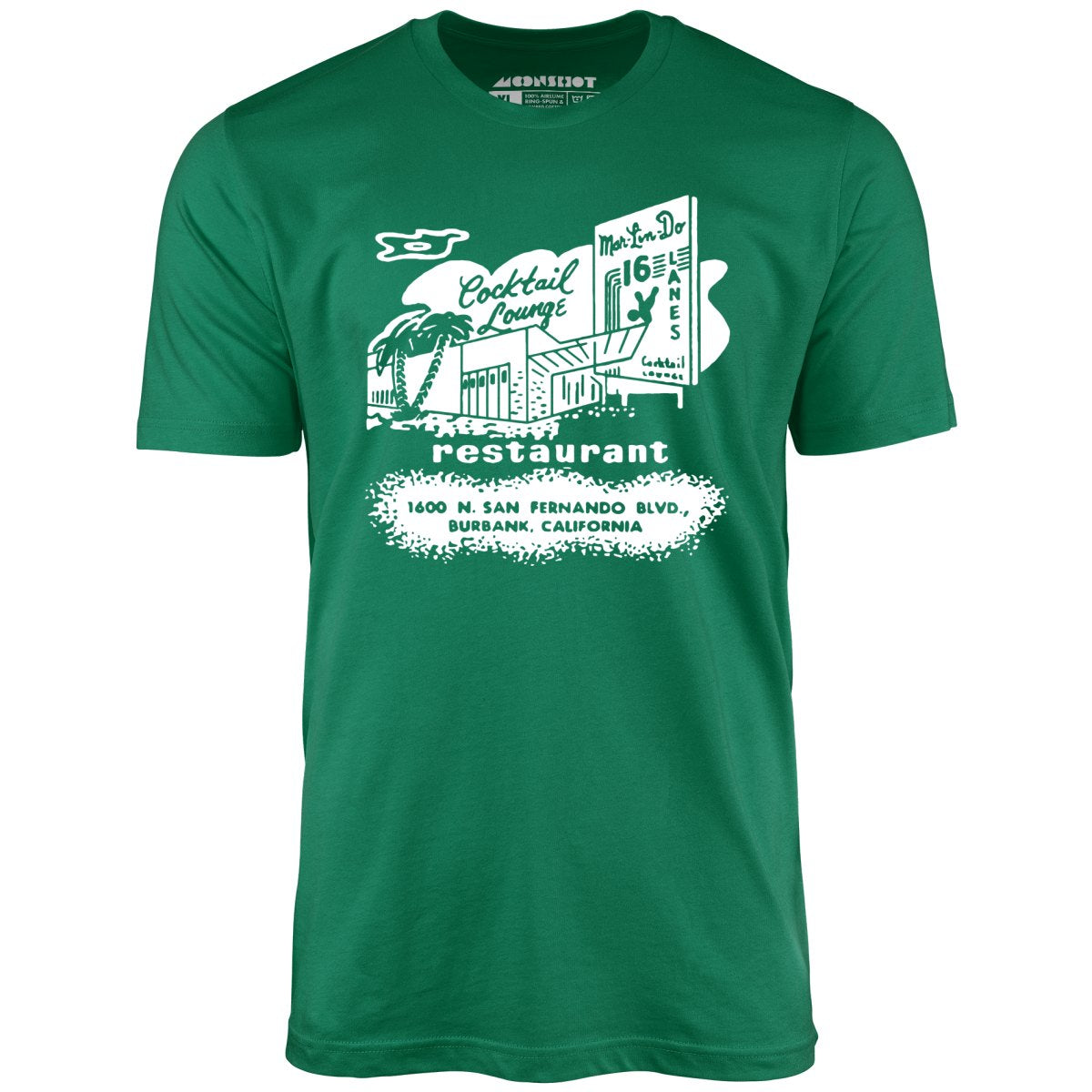 Mar-Lin-Do Lanes - Burbank, CA - Vintage Bowling Alley - Unisex T-Shirt