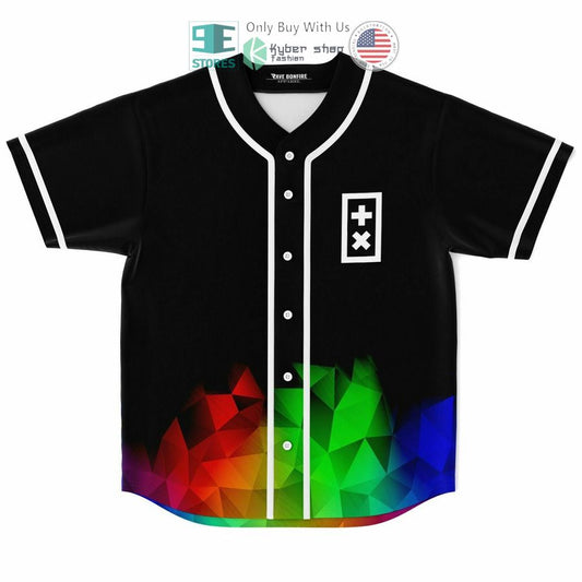 BEST Martin Garrix logo black multicolor Baseball Jersey