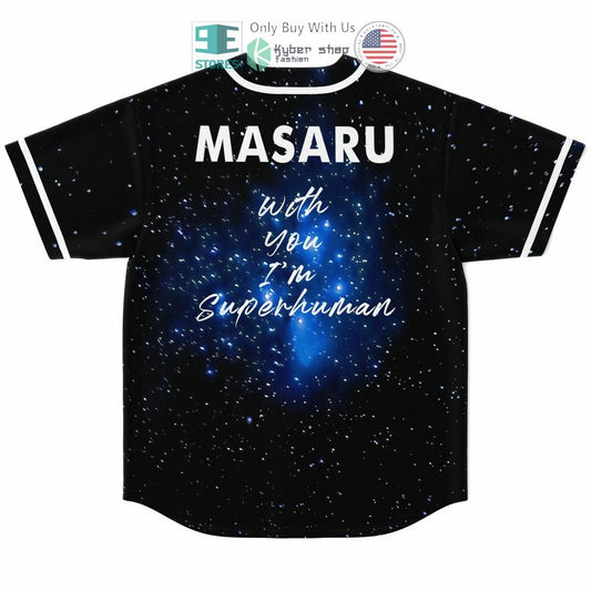 BEST Masaru With You I'm Superhuman Baseball Jersey