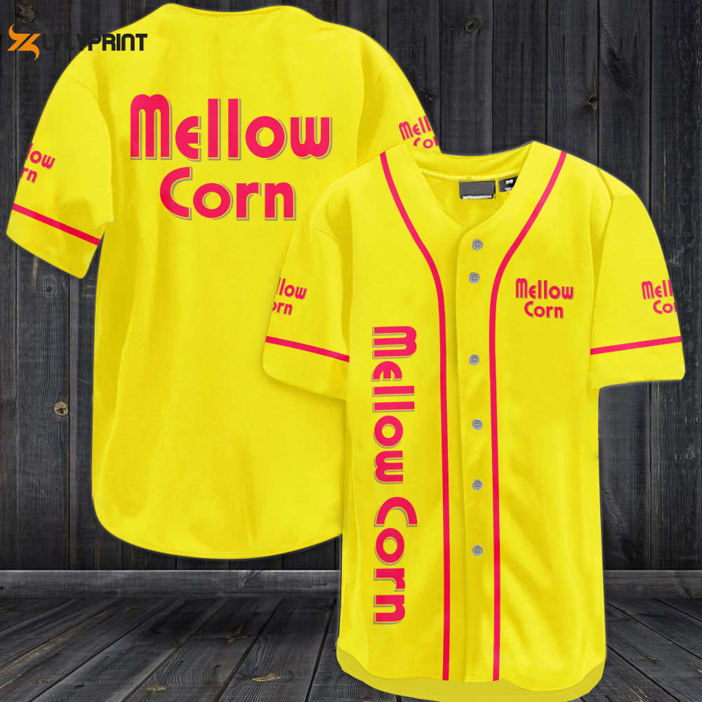 Mellow Corn All Over Print Unisex Baseball Jersey - lylyprint.com