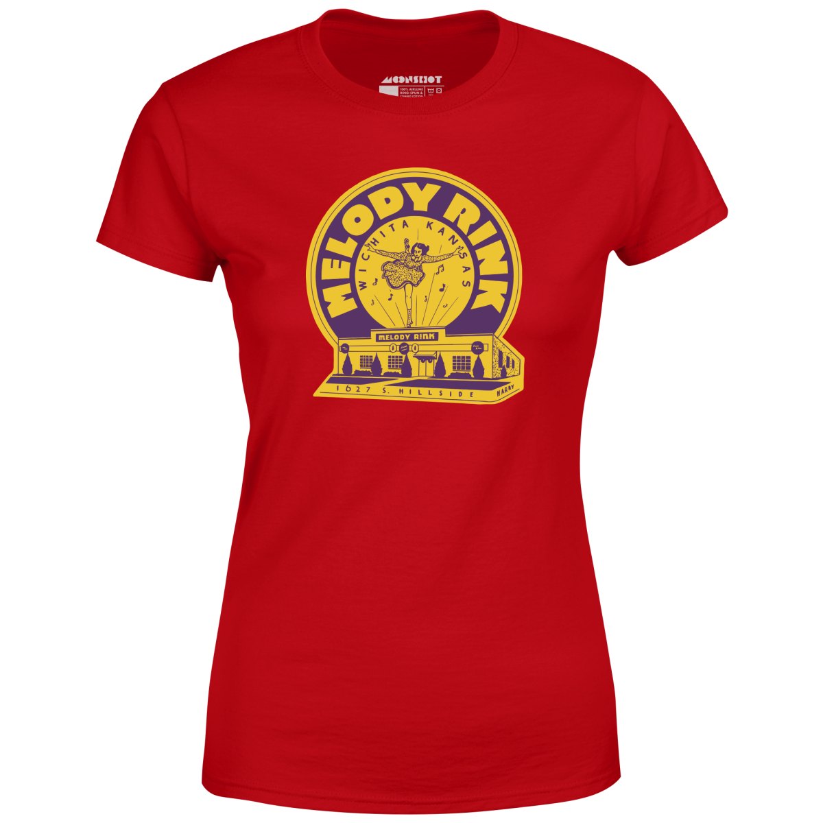 Melody Rink - Witchita, KS - Vintage Roller Rink - Women's T-Shirt