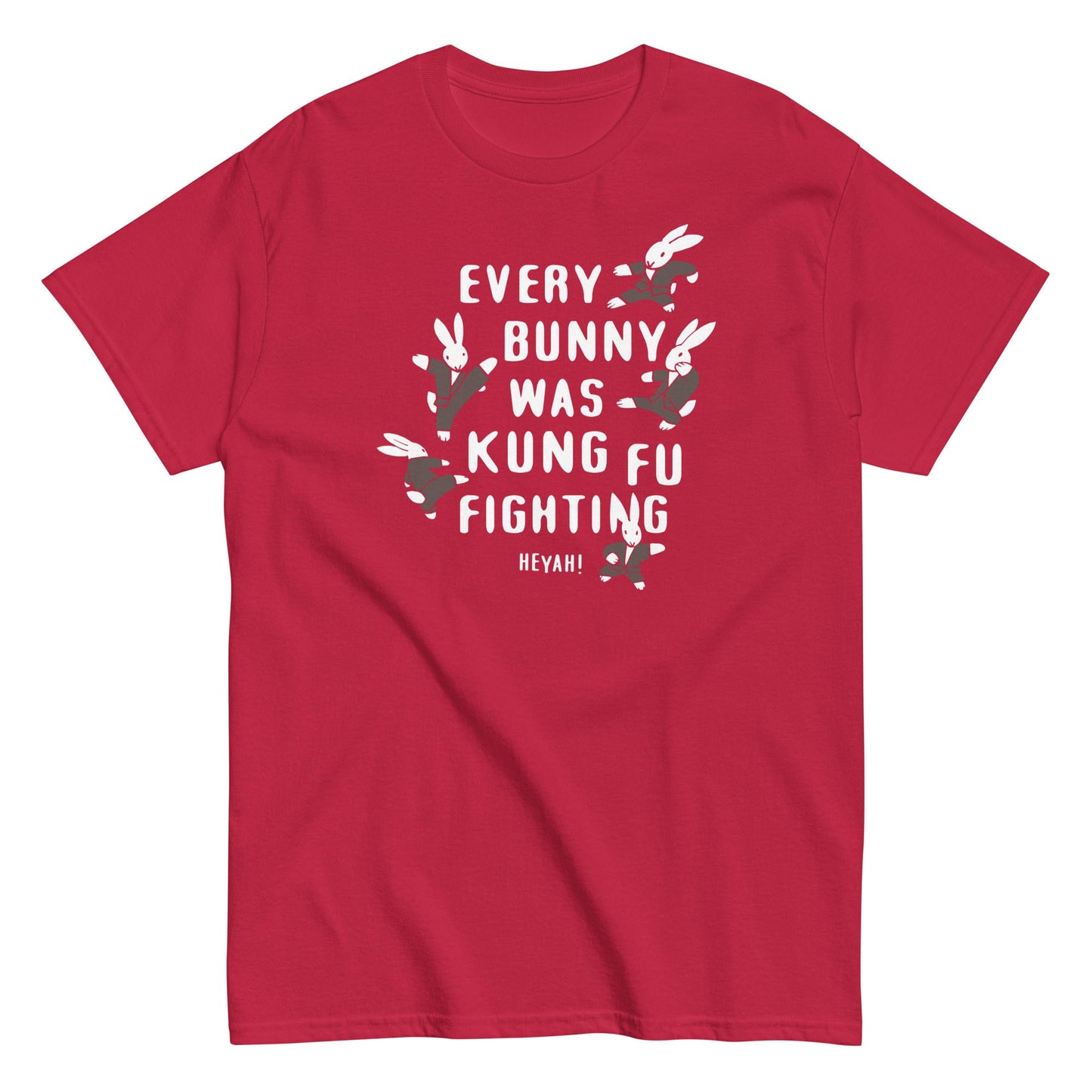 Every Bunny Was Kung Fu Fighting Men's Classic Tee