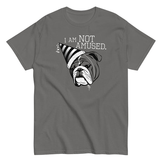 I Am Not Amused Men's Classic Tee