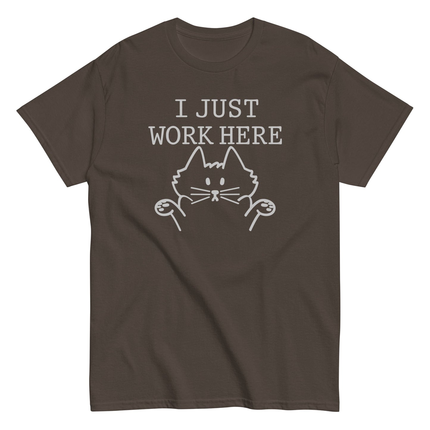 I Just Work Here Men's Classic Tee