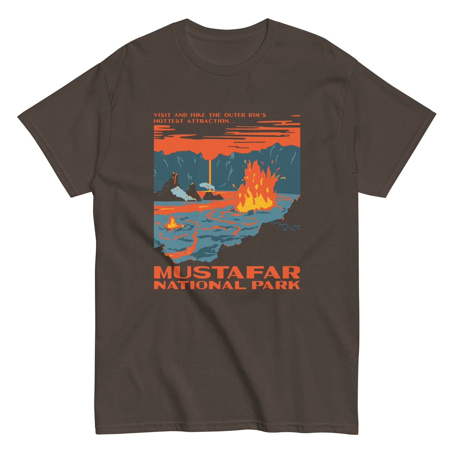 Mustafar National Park Men's Classic Tee