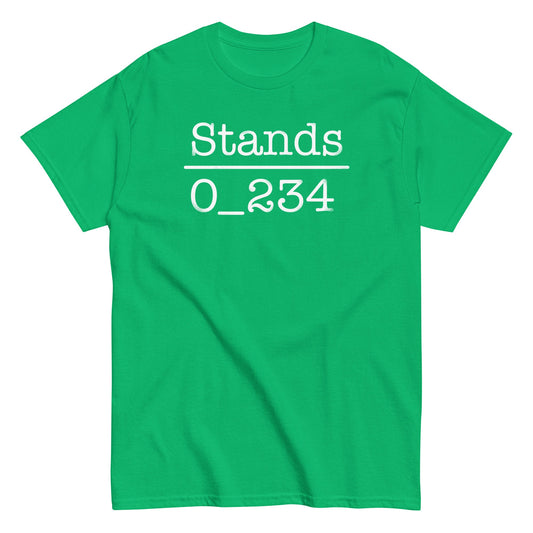 No 1 Under Stands Men's Classic Tee