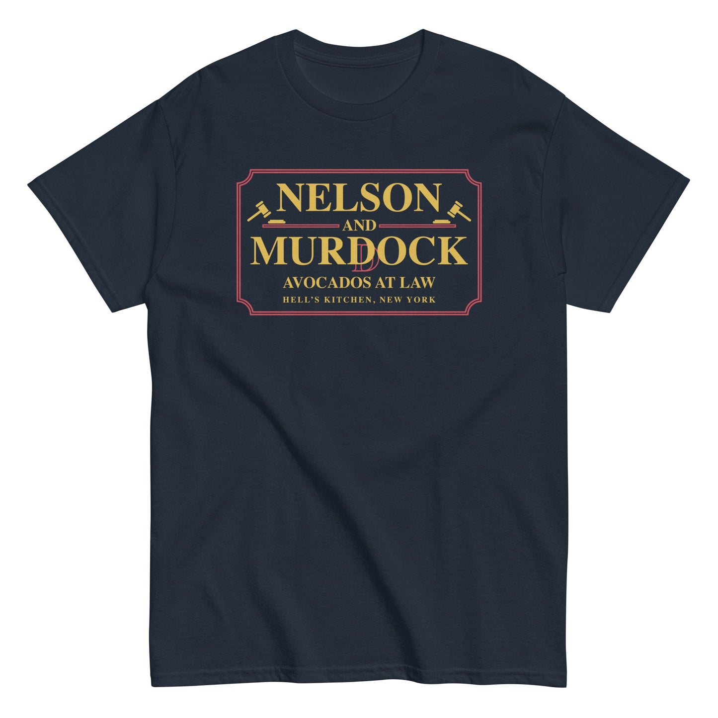 Nelson And Murdock Men's Classic Tee