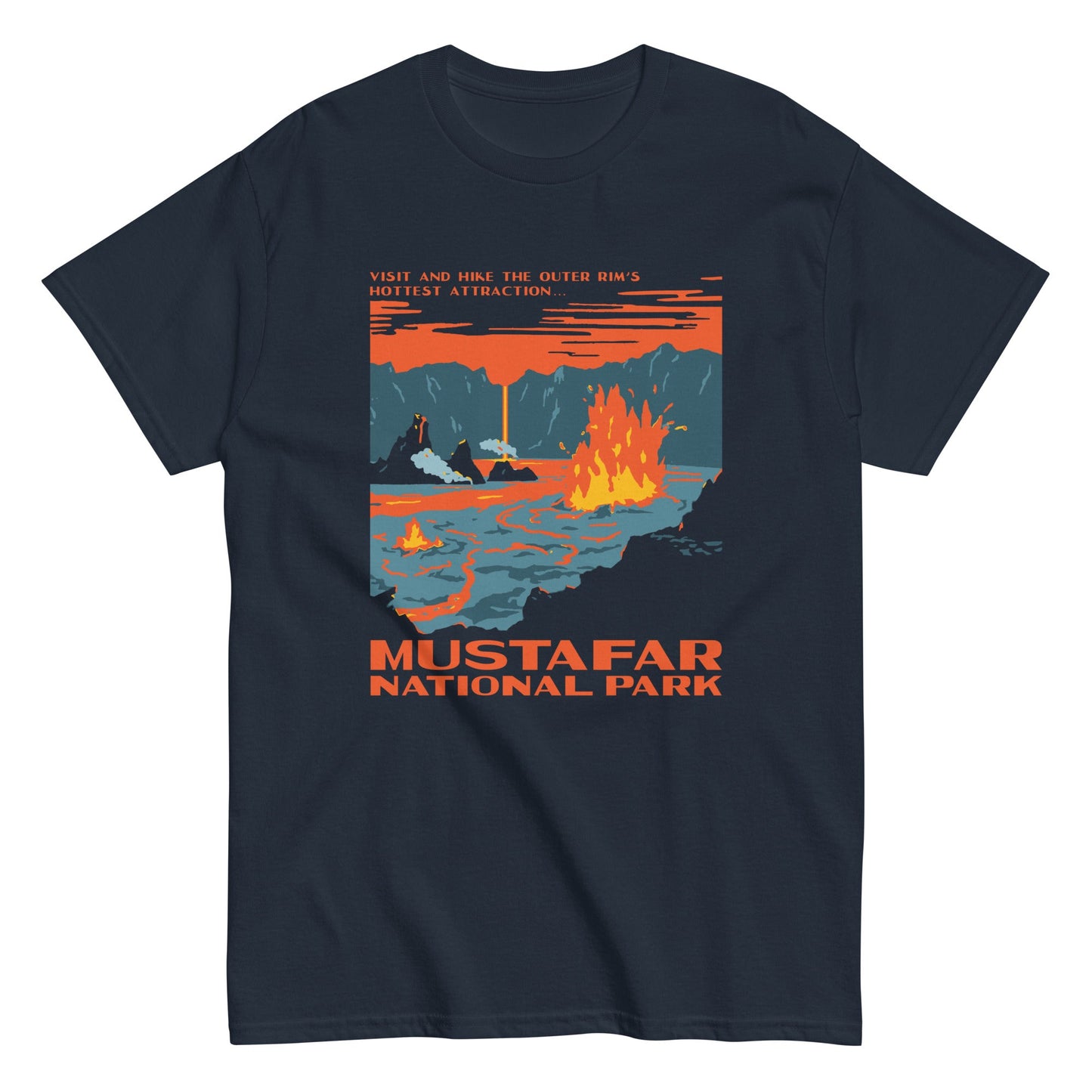 Mustafar National Park Men's Classic Tee
