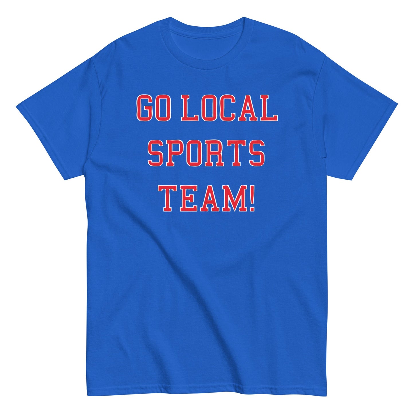 Go Local Sports Team! Men's Classic Tee