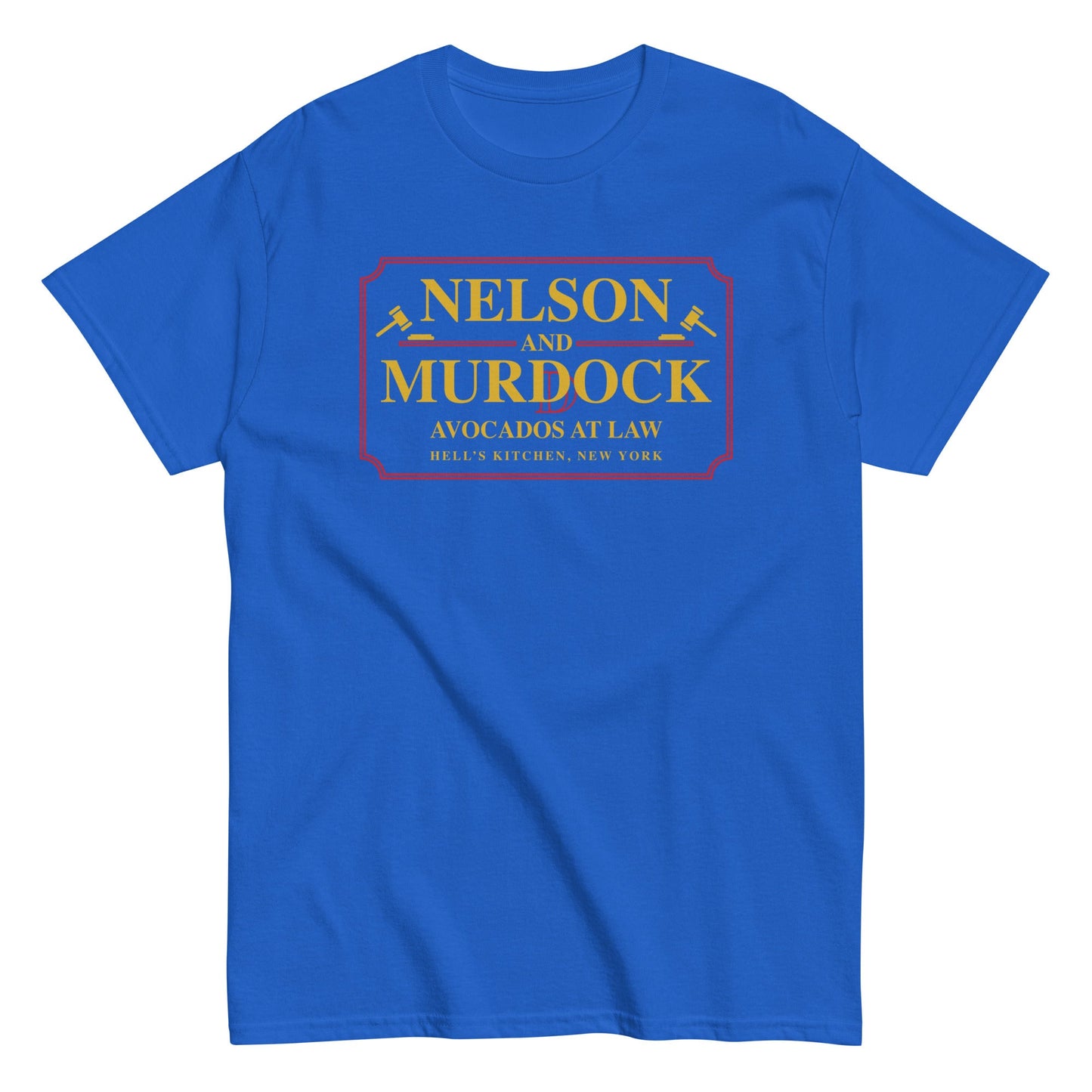 Nelson And Murdock Men's Classic Tee