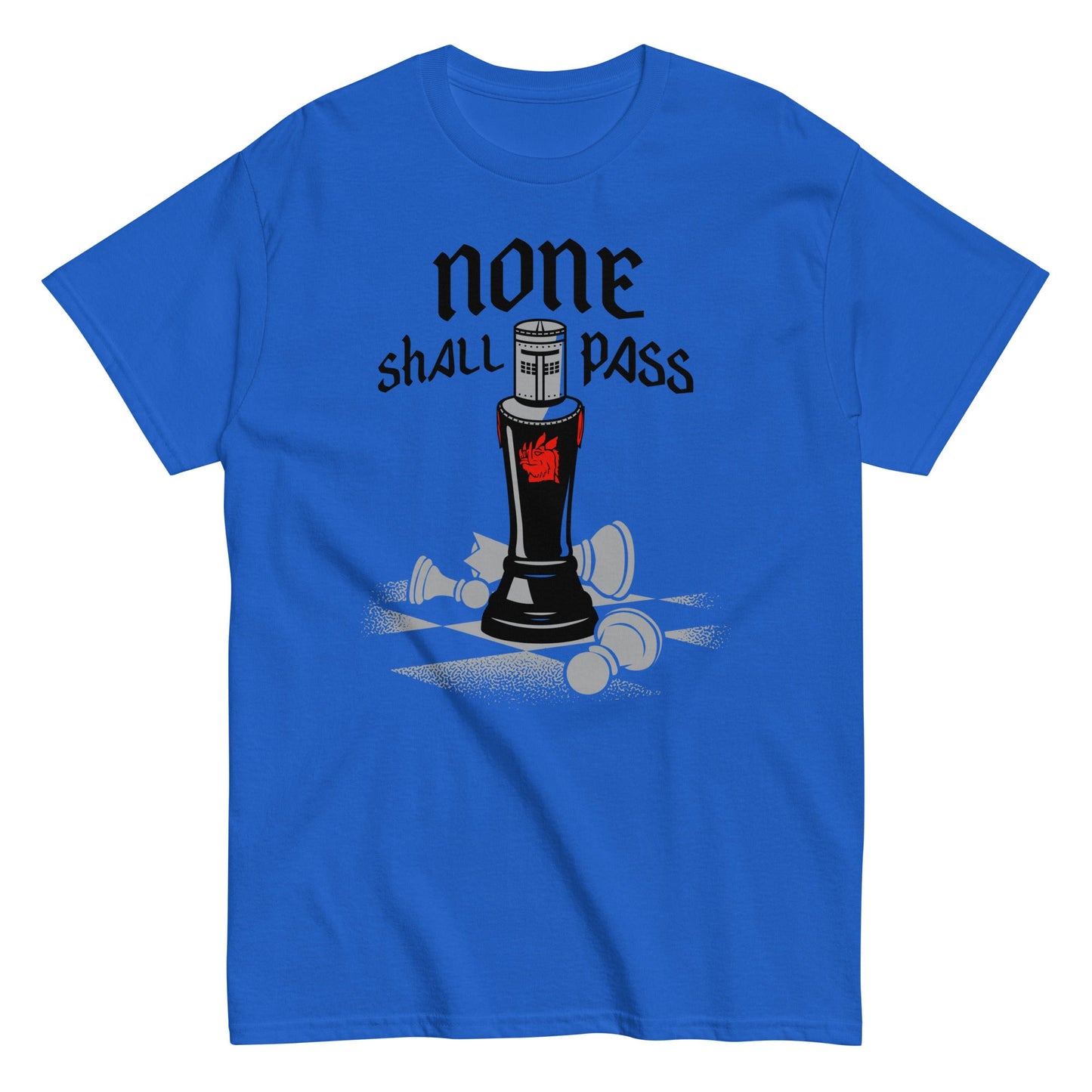 None Shall Pass Black Knight Men's Classic Tee