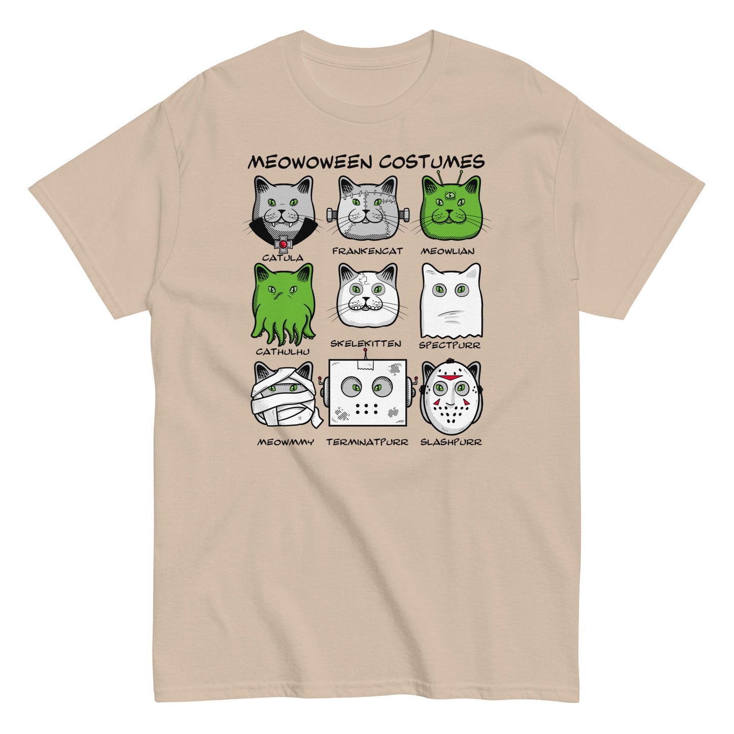 Meowoween Costumes Men's Classic Tee