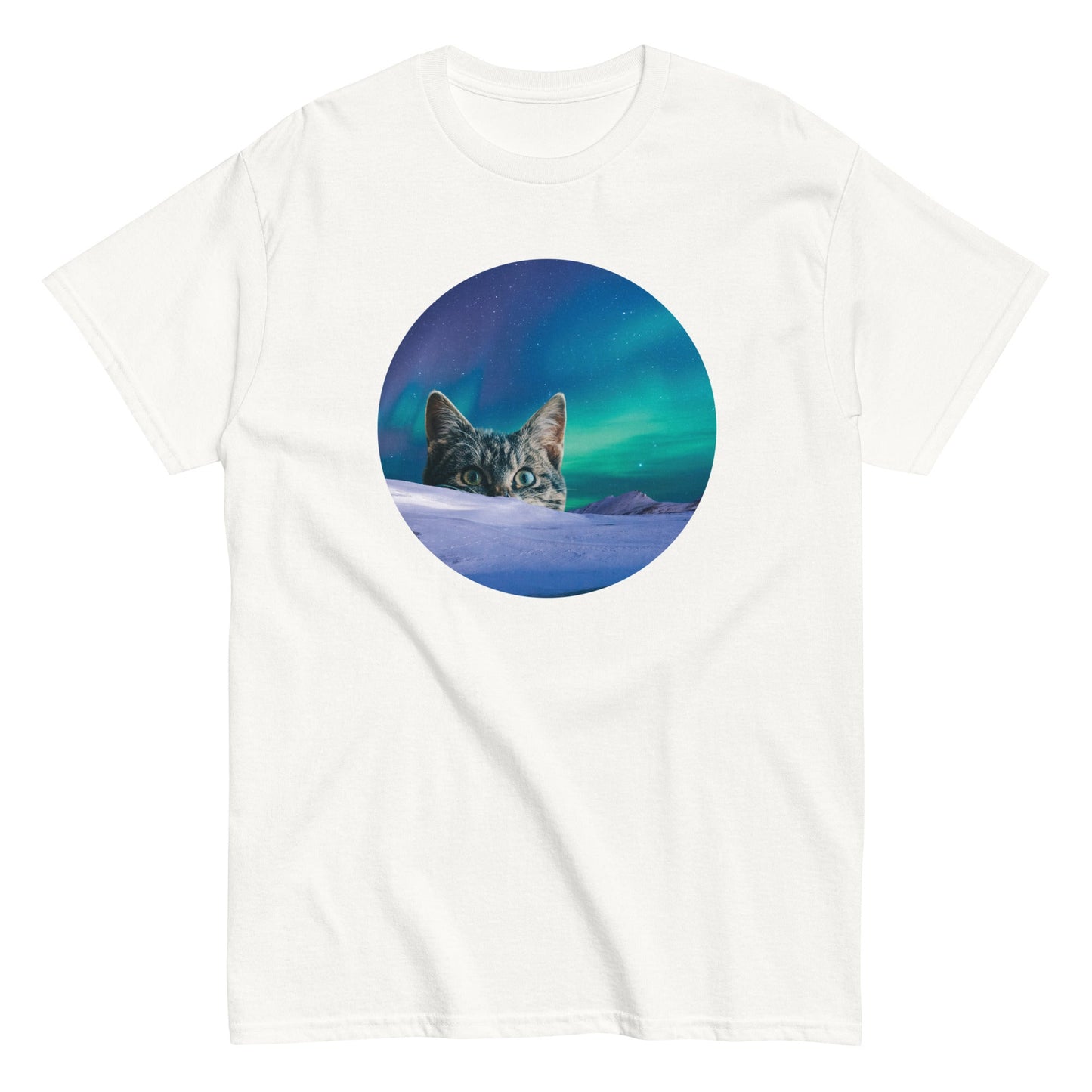Meowthern Lights Men's Classic Tee