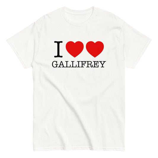 I Heart Heart Gallifrey Men's Classic Tee