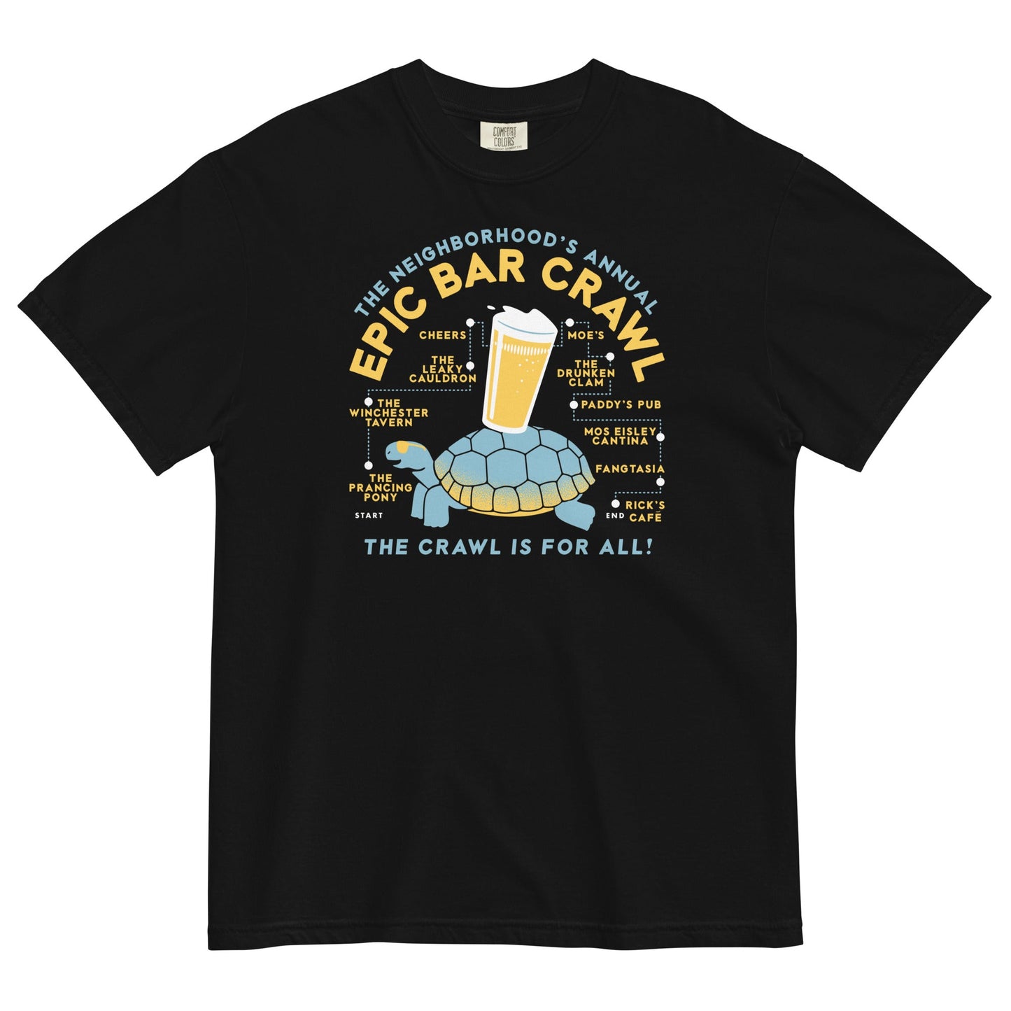 Epic Bar Crawl Men's Relaxed Fit Tee