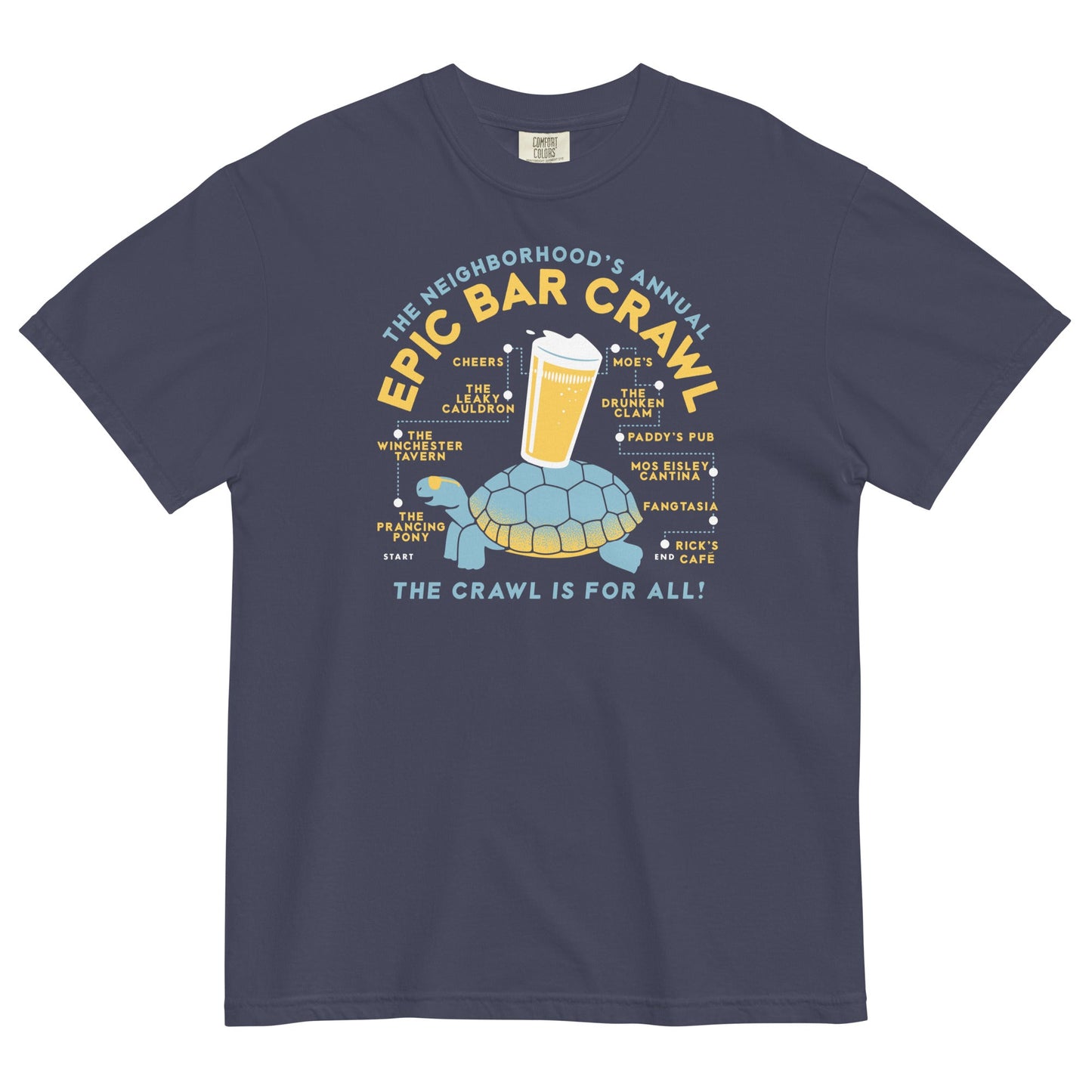 Epic Bar Crawl Men's Relaxed Fit Tee
