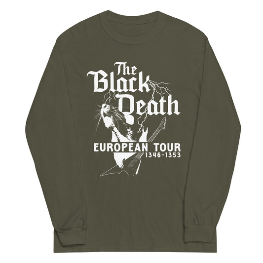 The Black Death European Tour Unisex Long Sleeve Tee
