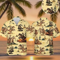 Men's Vintage Hawaiian Shirts - Retro Aloha Button Down Short Sleeve Tropical Print Shirts for Summer