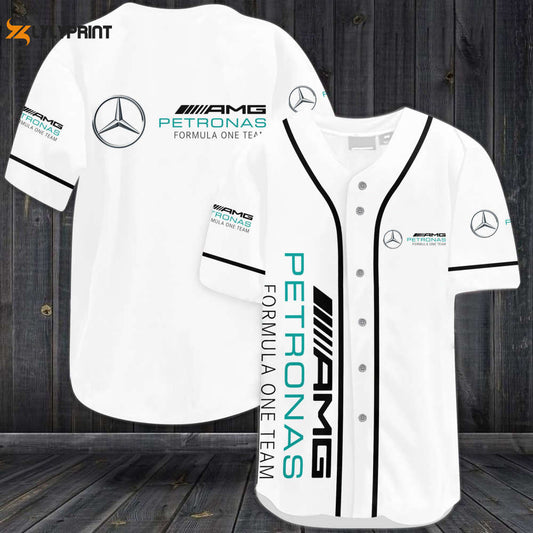 Shop the Stylish Mercedes AMG Petronas Baseball Jersey - Perfect Gift for Men & Women! - lylyprint.com