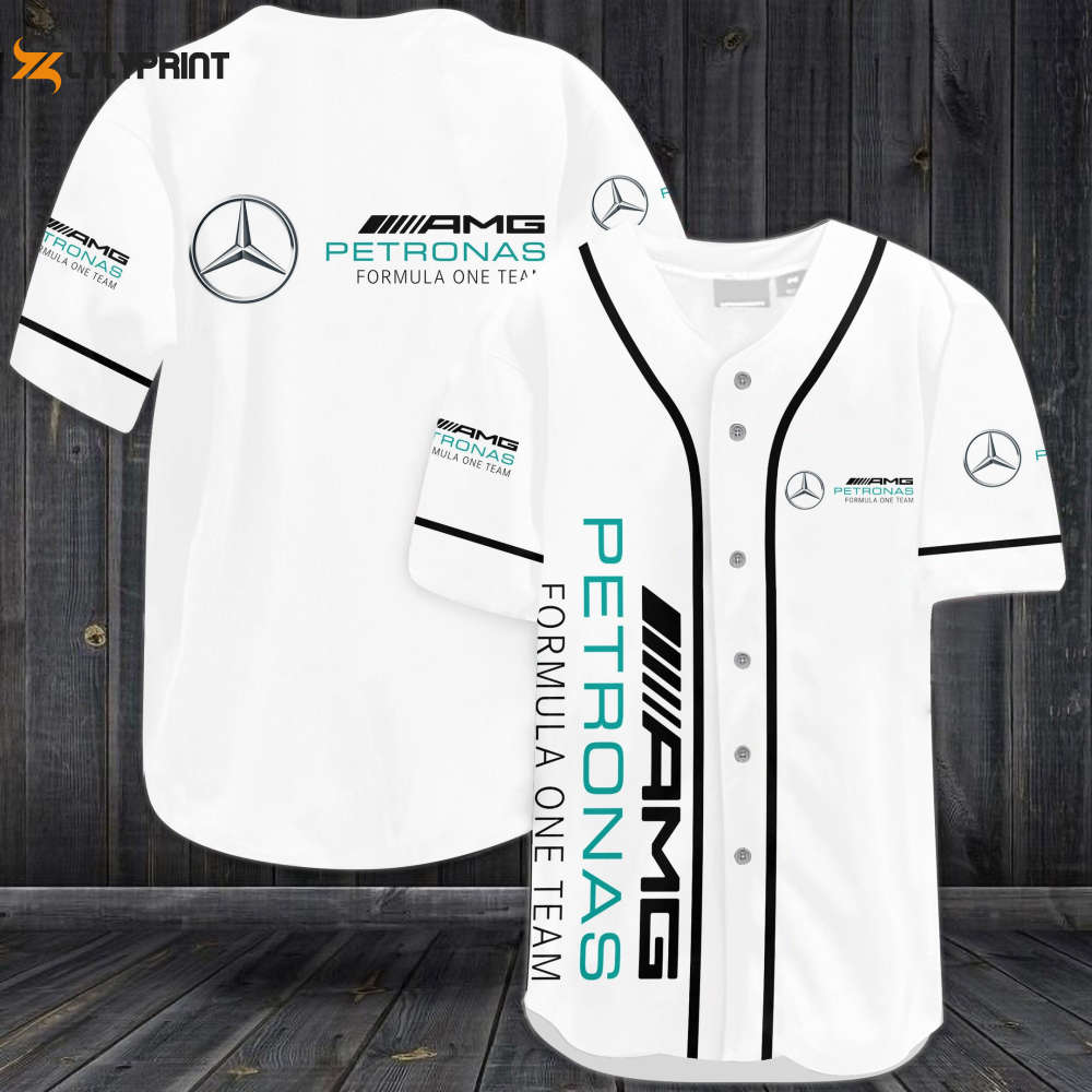 Mercedes AMG Petronas Formula One Team Baseball Jersey - lylyprint.com