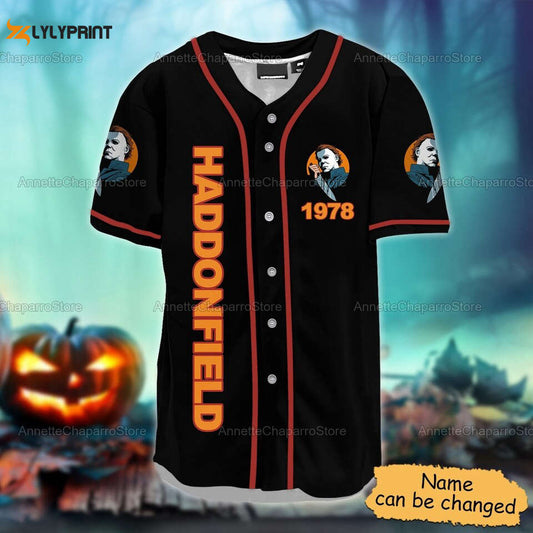 Michael Myers Baseball Jersey - lylyprint.com