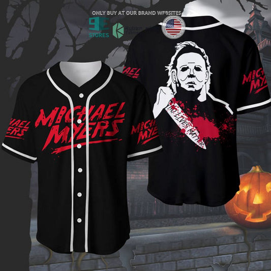 BEST Michael Myers Blood black Baseball Jersey